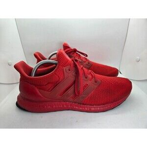 adidas Ultraboost 2.0 Shoes Men's 10 Scarlet Red Road Running Athletic Sneakers